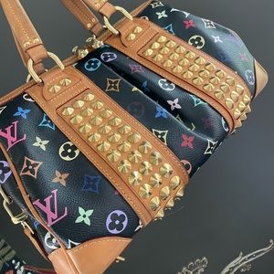 💙💛Louis Vuitton Courtney Multi Color 🖤💚